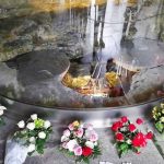 Lourdes water spring